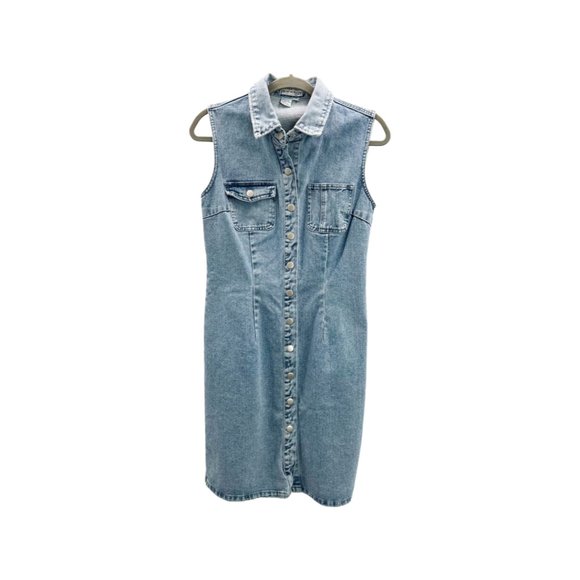 Newport News Dresses & Skirts - Newport News Vintage Denim Dress 8